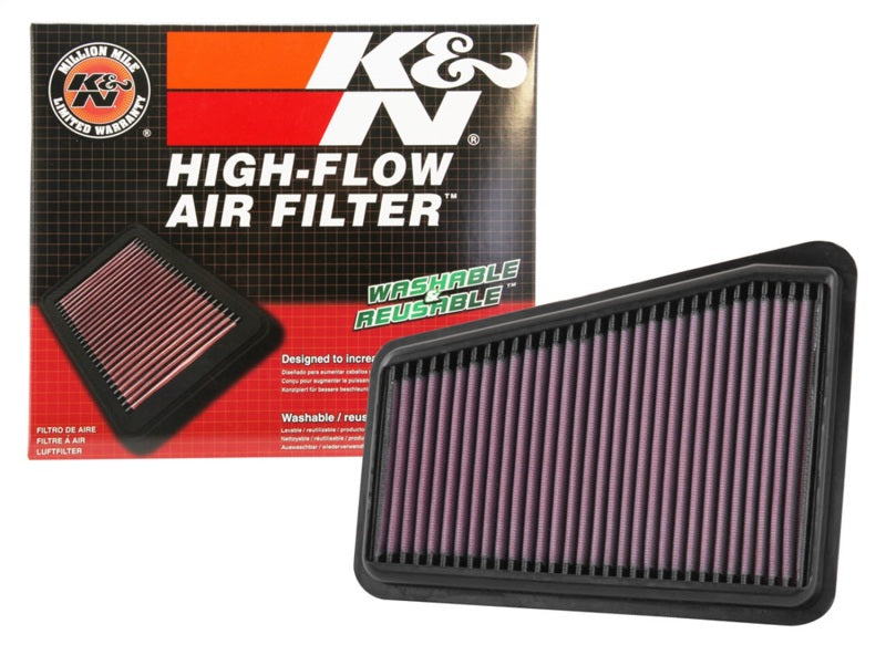 K&N 2018 Kia Stinger GT V6-3.3L Left Side Drop In Air Filter K&N Engineering Air Filters - Drop In  AXOPROS