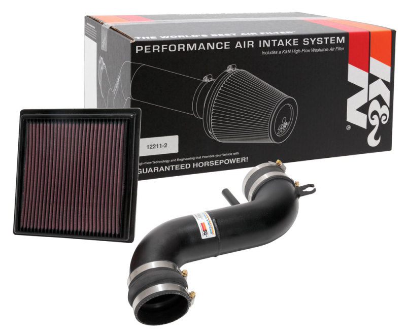 K&N 2018 Toyota Camry 3.5L Typhoon Air Intake K&N Engineering Cold Air Intakes  AXOPROS