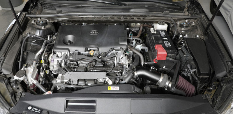K&N 2018 Toyota Camry SE L4-2.5L F/I Typhoon Cold Air Intake K&N Engineering Cold Air Intakes  AXOPROS