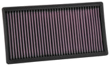 K&N 2018 Volkswagen Atlas 3.6L V6 F/I Replacement Drop In Air Filter K&N Engineering Air Filters - Drop In  AXOPROS