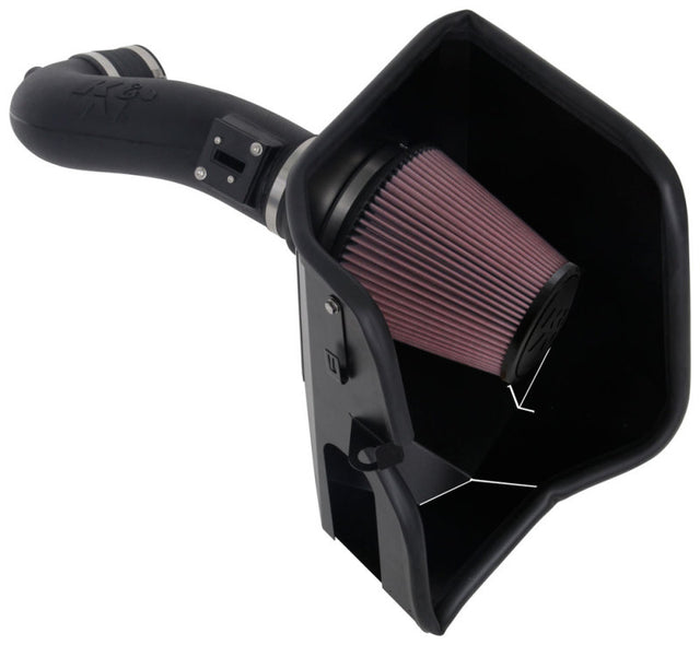 K&N 2019+ Chevrolet 1500 5.3L / 6.2L V8 F/I AirCharger Performance Intake System K&N Engineering Cold Air Intakes  AXOPROS