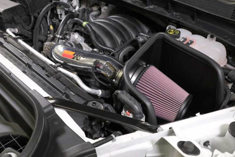 K&N 2019 Chevy Silverado / GMC Sierra 1500 V8-5.3/6.2L Performance Air Intake Kit K&N Engineering Cold Air Intakes  AXOPROS