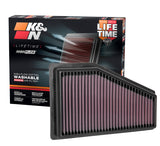 K&N 2019 Jeep Cherokee L4-2.4L V6-3.2L F/I Replacement Drop In Air Filter K&N Engineering Air Filters - Drop In  AXOPROS