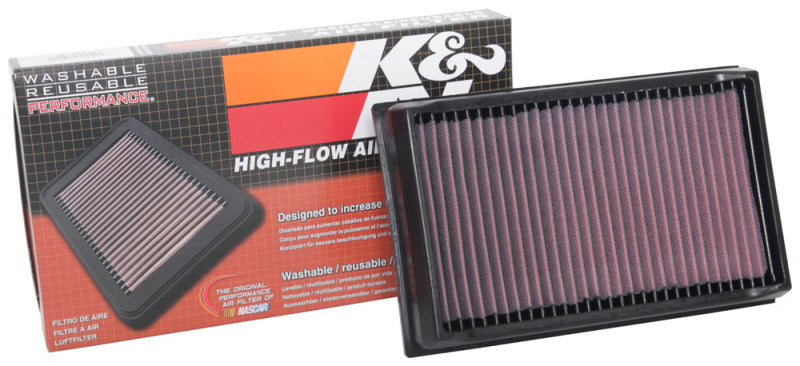 K&N 2019 Volkswagen Jetta 1.4L F/I Replacement Panel Air Filter K&N Engineering Air Filters - Drop In  AXOPROS
