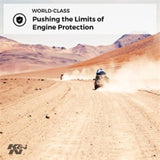 K&N 2020 Chevrolet Silverado 2500/3500 6.6L Diesel Drop In Replacement Air Filter K&N Engineering Air Filters - Drop In  AXOPROS