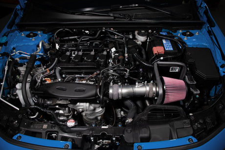K&N 2022 Honda Civic 1.5L Turbo L4 Silver Typhoon Intake K&N Engineering Cold Air Intakes  AXOPROS