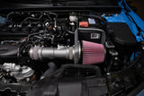 K&N 2022 Honda Civic 1.5L Turbo L4 Silver Typhoon Intake K&N Engineering Cold Air Intakes  AXOPROS