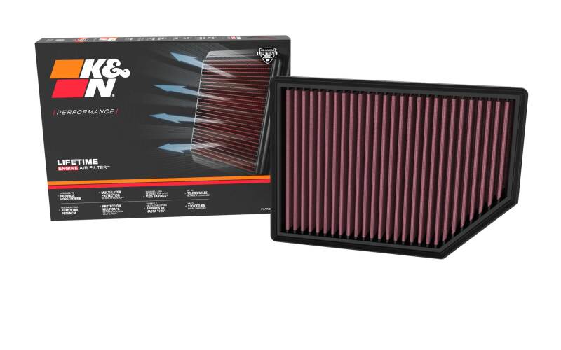K&N 2022+ Jeep Grand Wagoneer Replacement Air Filter K&N Engineering Air Filters - Direct Fit  AXOPROS