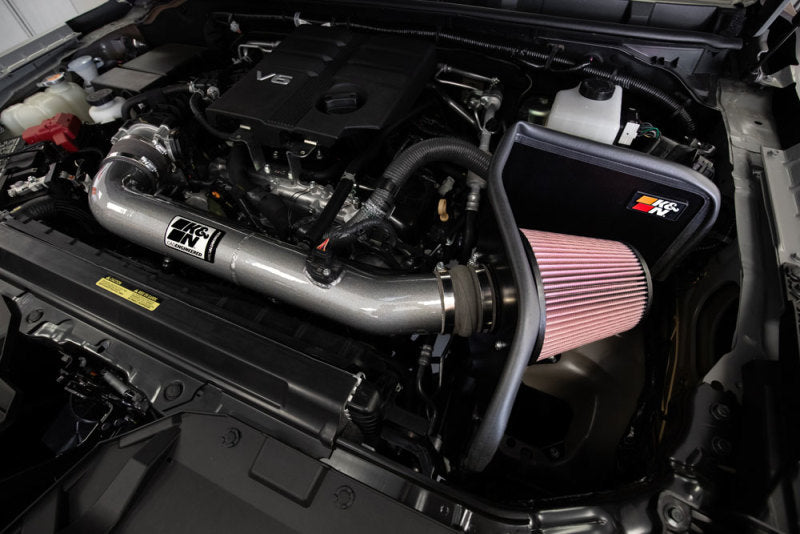 K&N 2022 Nissan Frontier V6 3.8LPerformance Air Intake System K&N Engineering Cold Air Intakes  AXOPROS