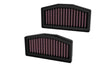 K&N 2024 BMW R1300GS Replacement Air Filter (Set of 2) K&N Engineering Air Filters - Direct Fit  AXOPROS