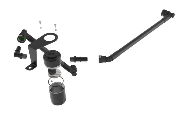 K&N 2024 Ford Mustang Catch Can / Oil Separator K&N Engineering Oil Separators  AXOPROS