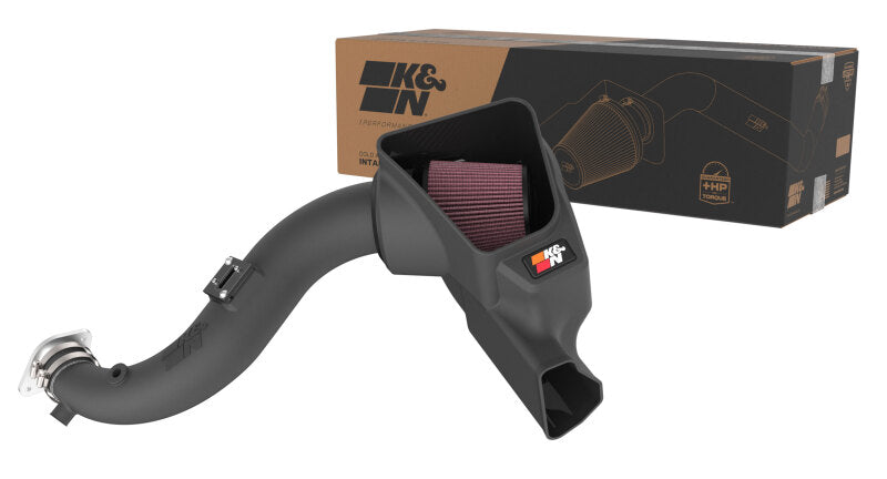 K&N 2024 Ford Mustang Ecoboost L4-2.3L F/L Turbo Aircharger - Cold Air Intake System K&N Engineering Cold Air Intakes  AXOPROS