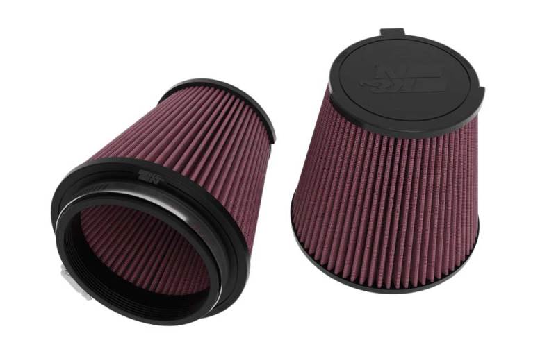 K&N 2024 Ford Mustang / GT 5.0L V8  Drop-In Replacement Air Filter (Pair) K&N Engineering Air Filters - Drop In  AXOPROS