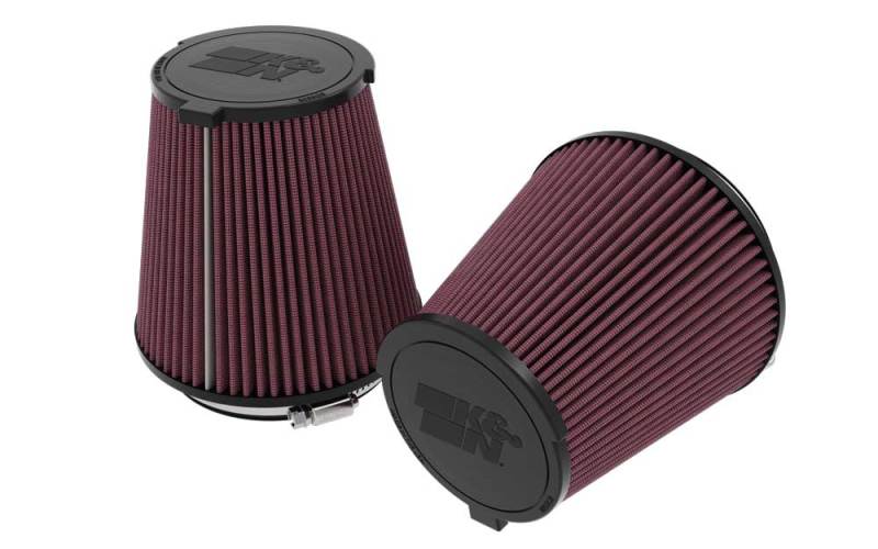 K&N 2024 Ford Mustang / GT 5.0L V8  Drop-In Replacement Air Filter (Pair) K&N Engineering Air Filters - Drop In  AXOPROS
