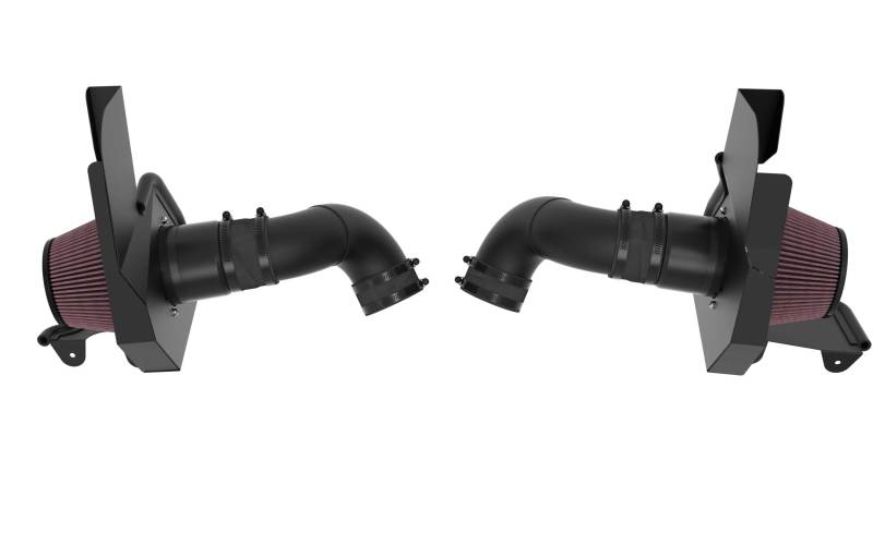 K&N 2024+ Ford Mustang V8 5.0L Typhoon Performance Air Intake System K&N Engineering Cold Air Intakes  AXOPROS
