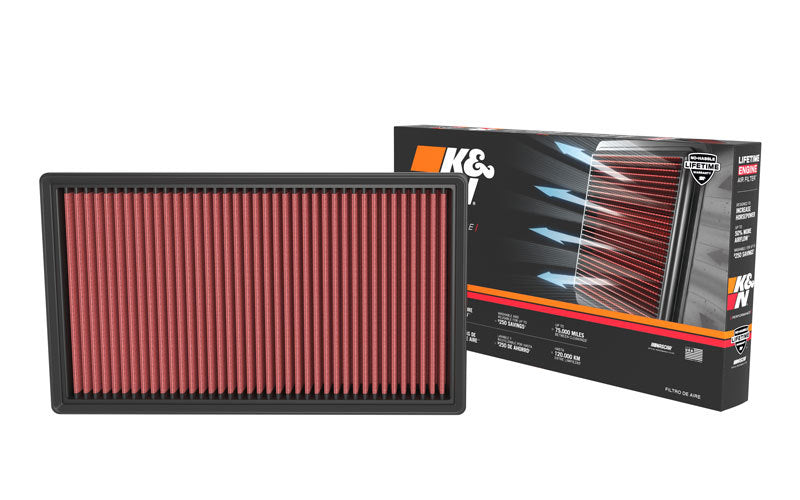 K&N 21-22 Mercedes-Benz C300 2.0L L4 Replacement Air Filter - AXOPROS