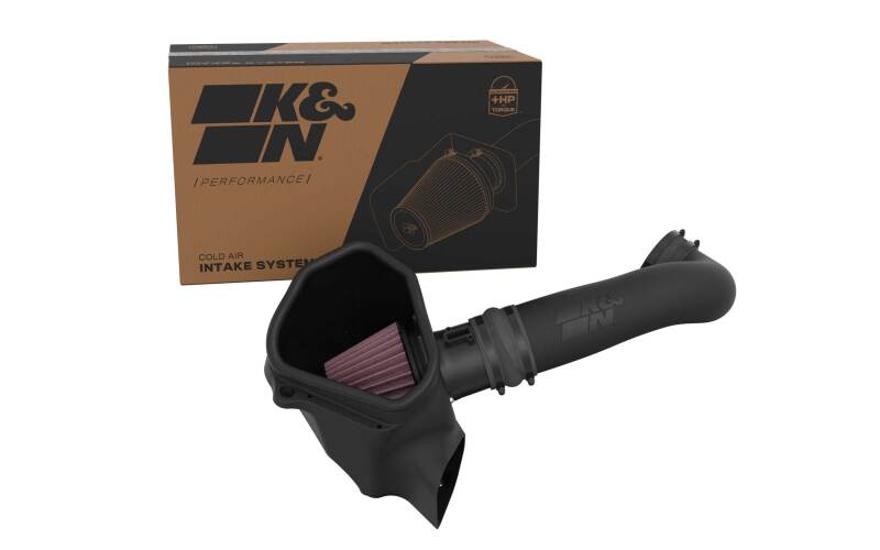 K&N 22-24 Cadillac CT5 6.2L V8 Performance Air Intake System K&N Engineering Cold Air Intakes  AXOPROS
