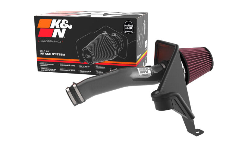 K&N 22-24 Jeep Grand Cherokee L/WL 3.6L V6 Performance Air Intake System K&N Engineering Cold Air Intakes  AXOPROS