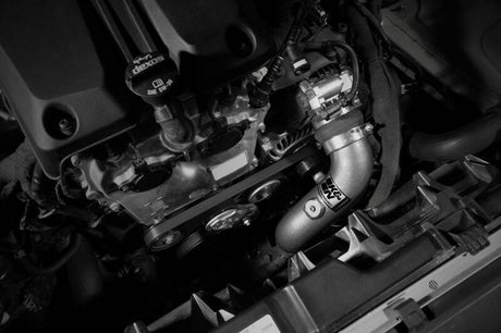 K&N 23-24 GM Colorado/Canyon 2.7L L4 Charge Pipe - Aluminum Tube - Gunmetal Gray K&N Engineering Turbo Inlets  AXOPROS