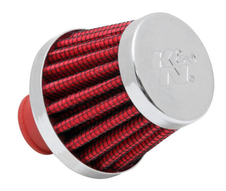 K&N 2in Base OD x .375in Flange ID x 1.75in H Rubber Base Crankcase Vent Filter K&N Engineering Air Filters - Universal Fit  AXOPROS