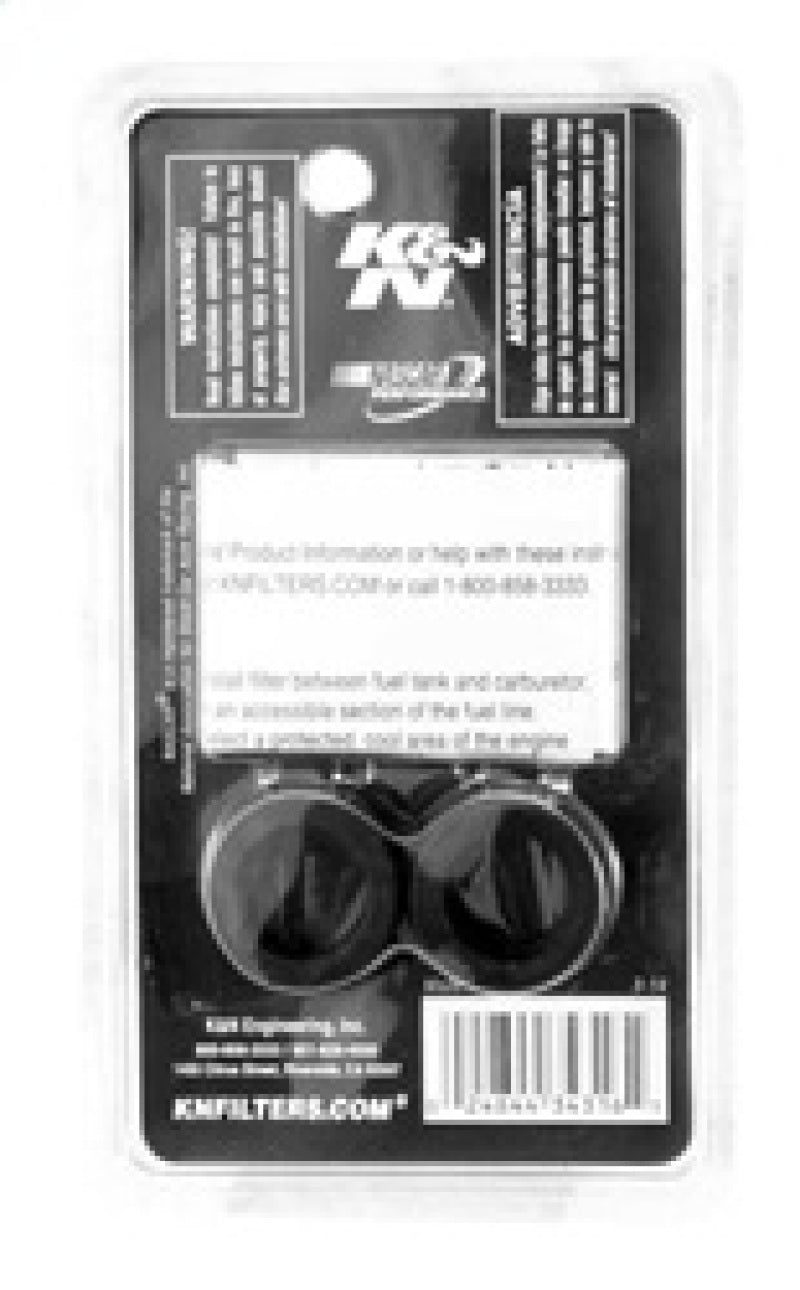 K&N 3.375in Length 1.125in OD Universal Replacement Fuel Filter K&N Engineering Fuel Filters  AXOPROS