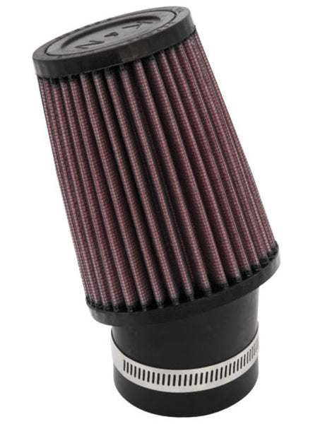 K&N 3.75 Inch OD 2.438 Inch ID 2 Inch Angled Flange 5 Inch H 3 Inch Top OD Round Tapered Univ K&N Engineering Air Filters - Direct Fit  AXOPROS
