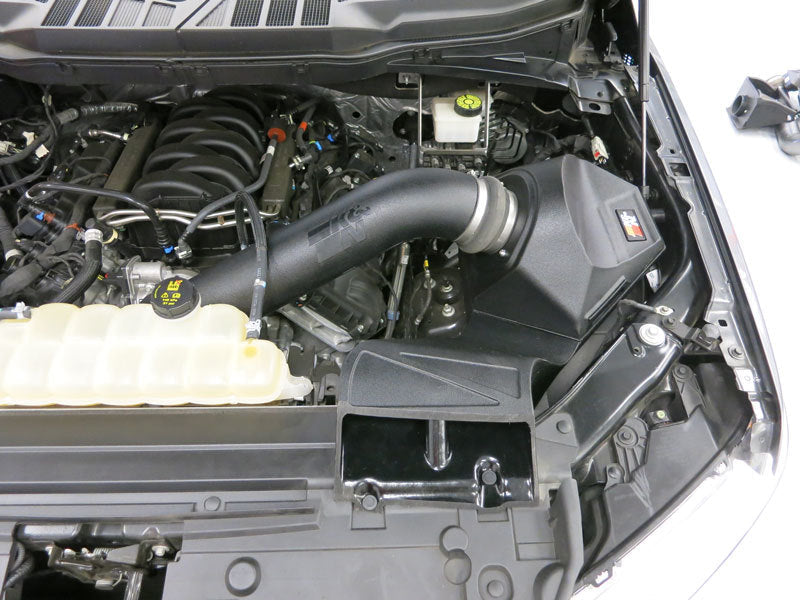 K&N 63 Series AirCharger Performance Intake 2021+ Ford F150 5.0L V8 F/I K&N Engineering Cold Air Intakes  AXOPROS
