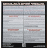 K&N 69-74 Toyota Land Cruiser Drop In Air Filter K&N Engineering Air Filters - Drop In  AXOPROS