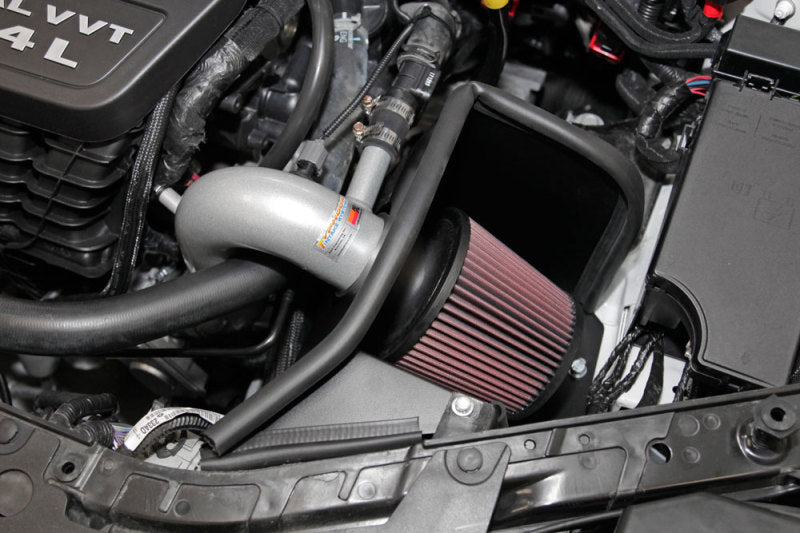K&N 69 Series Typhoon Performance 13 Chrysler/Dodge 200/Avenger 2.4L Silver Cold Air Intake Kit K&N Engineering Cold Air Intakes  AXOPROS