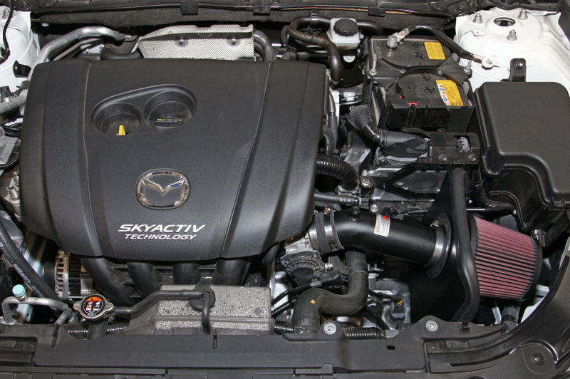 K&N 69 Series Typhoon Performance Intake Kit 13-14 Mazda 3 2.0L L4 K&N Engineering Cold Air Intakes  AXOPROS