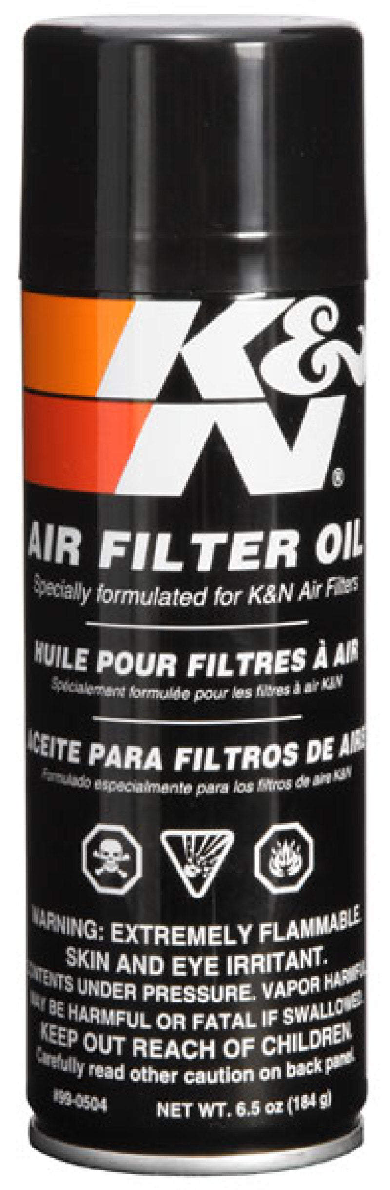 K&N 6.5 OZ Aerosol Spray Air Filter Oil K&N Engineering Recharge Kits  AXOPROS