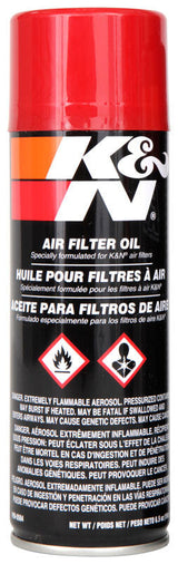 K&N 6.5 OZ Aerosol Spray Air Filter Oil K&N Engineering Recharge Kits  AXOPROS