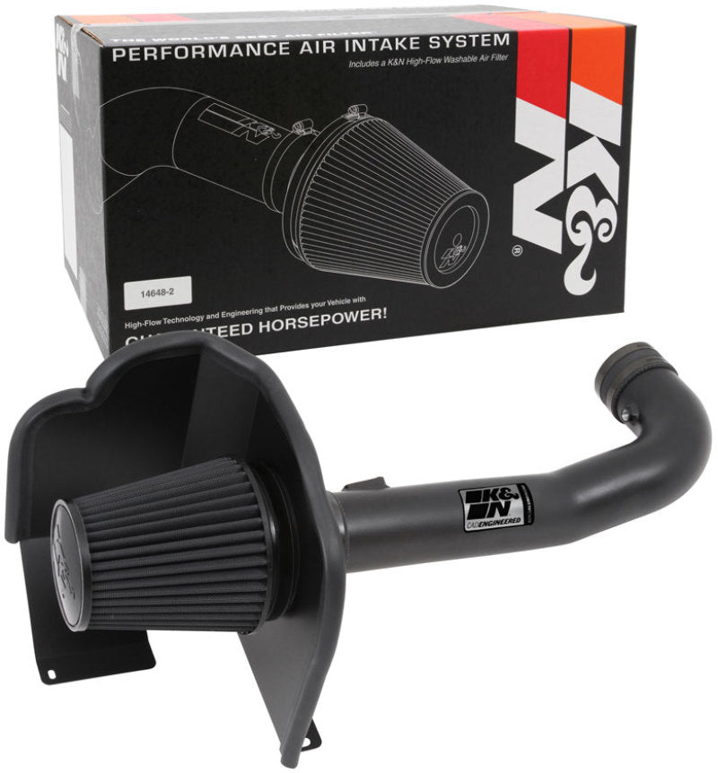 K&N 71 Series Performance Intake Kit - Chevrolet/GMC 14-15 Silverado/Sierra / 2015 Suburban/Yukon K&N Engineering Cold Air Intakes  AXOPROS