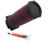 K&N  87-04 Yamaha YFM350X Warrior / 94-05 YFM350FX Wolverine / 98-01 YFM600 Grizzly Air FIlter K&N Engineering Air Filters - Drop In  AXOPROS