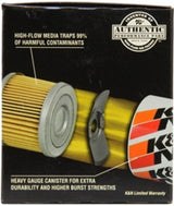 K&N 87-92 Supra Non-Turbo / 99-04 Grand Cherokee 4.0 Performance Gold Oil Filter K&N Engineering Oil Filters  AXOPROS