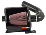 K&N 97-08 Ford E350/#450 Econoline V10-6.8L Black High Flow Performance Kit K&N Engineering Cold Air Intakes  AXOPROS