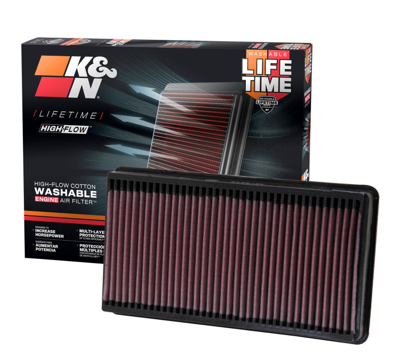 K&N 99-03 Ford F Series PickUp 7.3L V8 TD Drop In Air Filter K&N Engineering Air Filters - Drop In  AXOPROS