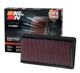 K&N 99-03 Ford F Series PickUp 7.3L V8 TD Drop In Air Filter K&N Engineering Air Filters - Drop In  AXOPROS