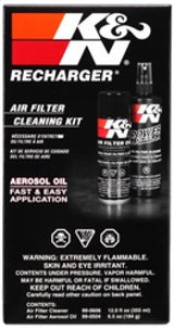 K&N Aerosol Oil Recharger Service Kit K&N Engineering Recharge Kits  AXOPROS