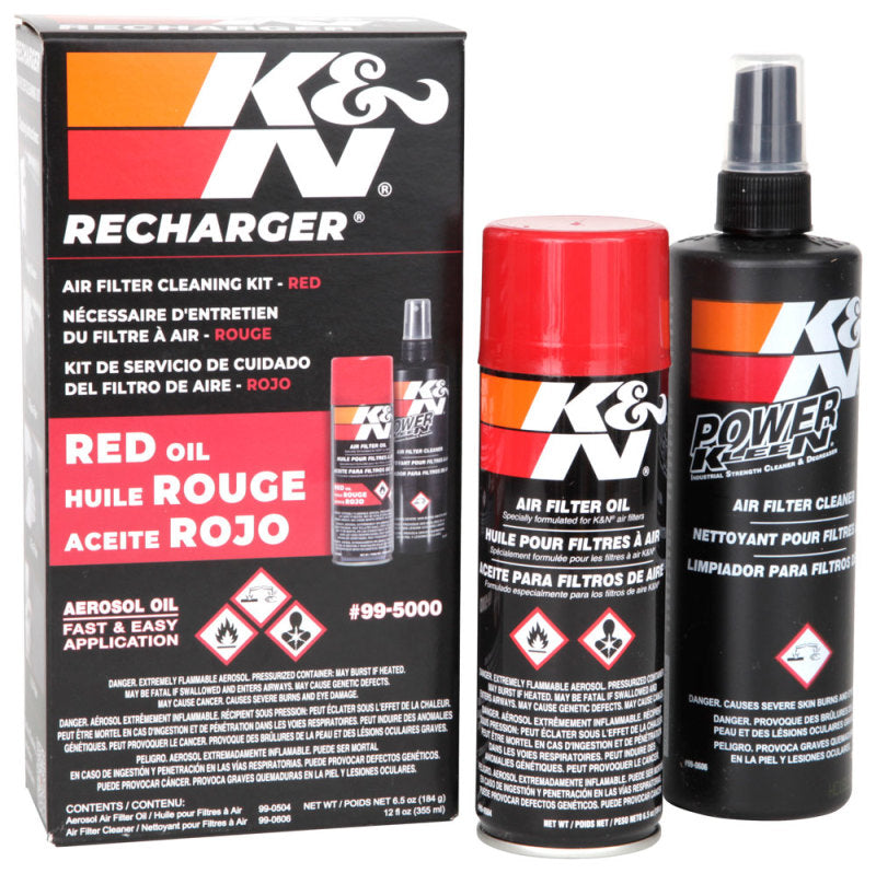 K&N Aerosol Oil Recharger Service Kit K&N Engineering Recharge Kits  AXOPROS