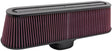 K&N Air Filter with Carbon Fiber Top and Base K&N Engineering Air Filters - Universal Fit  AXOPROS