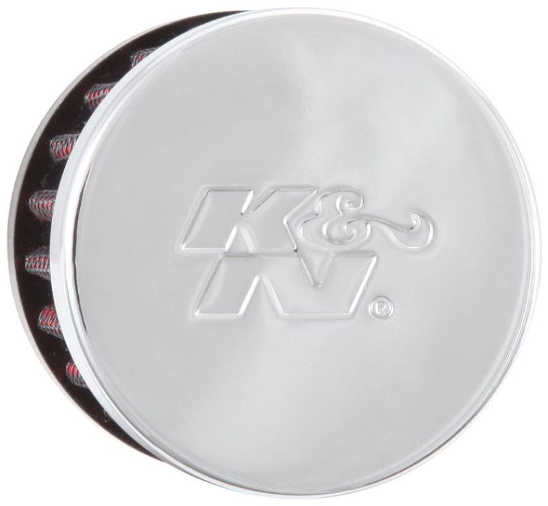 K&N Clamp On Rubber Base Crankcase Vent Filter 0.5in Flange ID 2in OD 1.5in Height K&N Engineering Air Filters - Universal Fit  AXOPROS