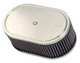 K&N Custom Racing Assembly DDO 9x5-1/2in Oval 3-1/4in Height Vent K&N Engineering Air Filters - Direct Fit  AXOPROS
