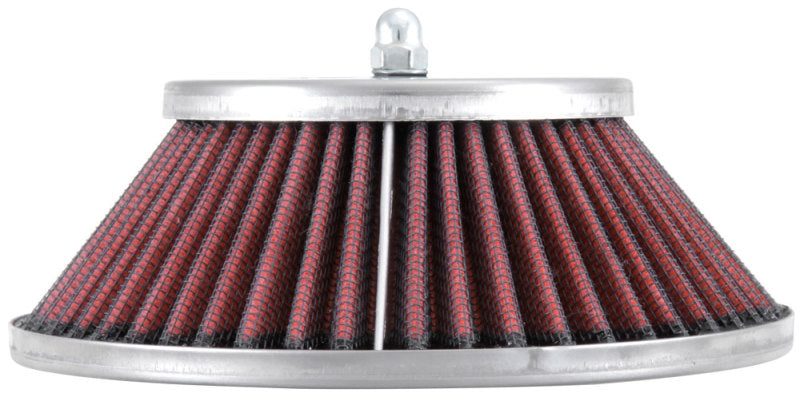 K&N Custom Racing Assembly - Round Tapered - Red 1.375in Neck Flange - 2.25in Over Height K&N Engineering Carburetor Air Cleaners  AXOPROS