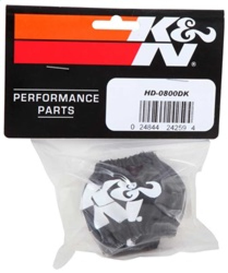 K&N Drycharger Air Filter Wrap HD-0800 Black K&N Engineering Pre-Filters  AXOPROS