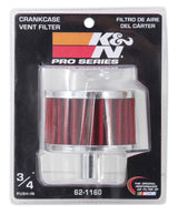 K&N Filter 3/4in Vent 3in Diameter 2in Height K&N Engineering Air Filters - Universal Fit  AXOPROS