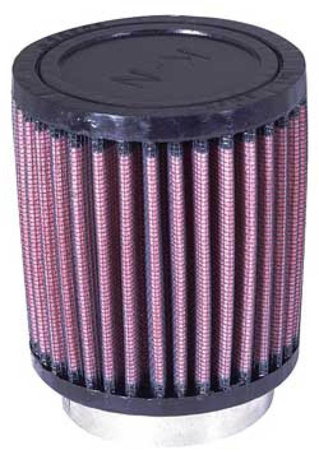 K&N Filter Universal Rubber Filter 2 1/4 inch Flange 3 1/2 inch OD 4 inch Height K&N Engineering Air Filters - Universal Fit  AXOPROS