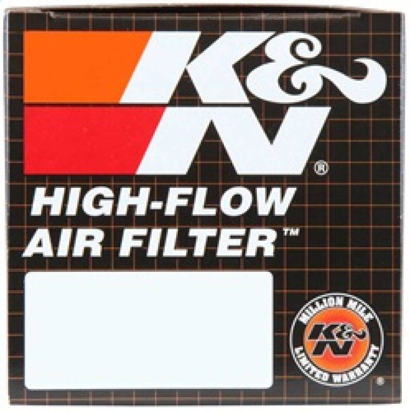 K&N Filter Universal Rubber Filter 2 3/4 inch 10 Degree Flange 4 inch OD 5 inch Height K&N Engineering Air Filters - Universal Fit  AXOPROS
