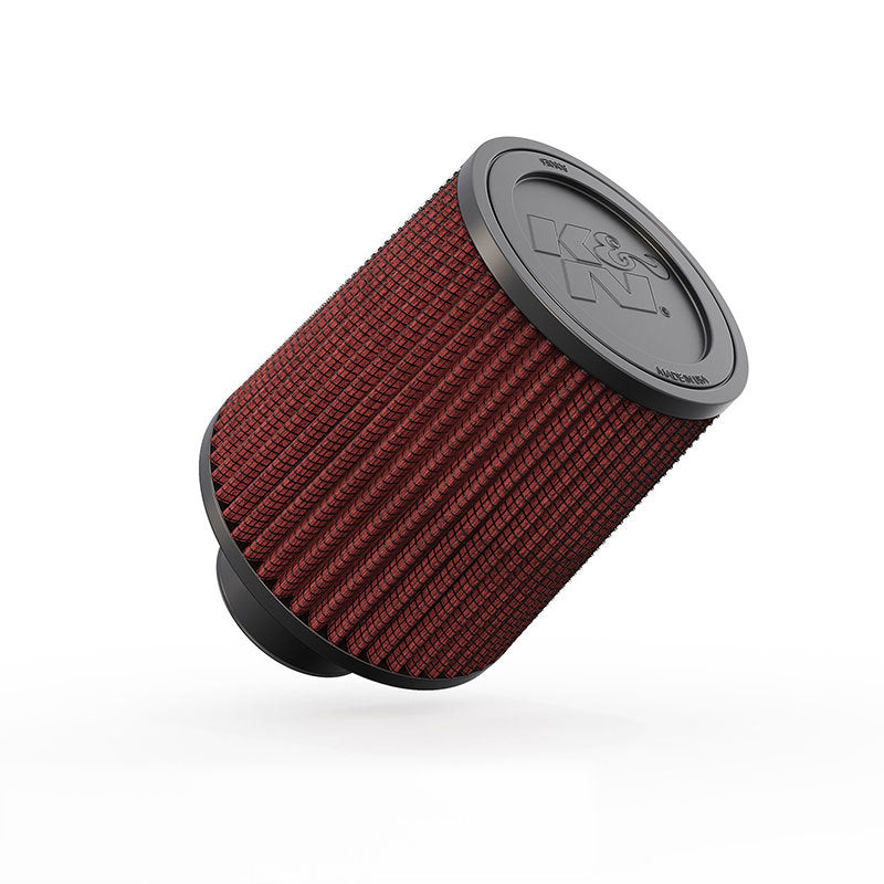 K&N Filter Universal Rubber Filter 2 3/4 inch Flange 6 inch Base 5 inch Top 6 1/2 inch Height K&N Engineering Air Filters - Universal Fit  AXOPROS