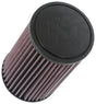 K&N Filter Universal Rubber Filter 2.75in Flange 4.75in Base 4in Top 8in Height K&N Engineering Air Filters - Universal Fit  AXOPROS